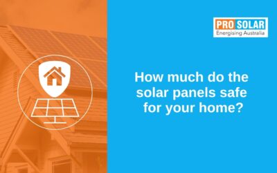 How much do the solar panels safe for your home?