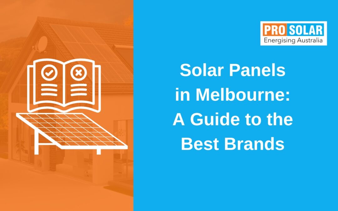 Solar Panels in Melbourne: A Guide to the Best Brands