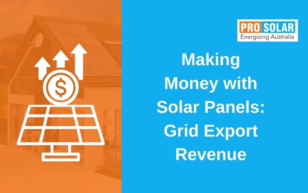 Making Money with Solar Panels: Grid Export Revenue