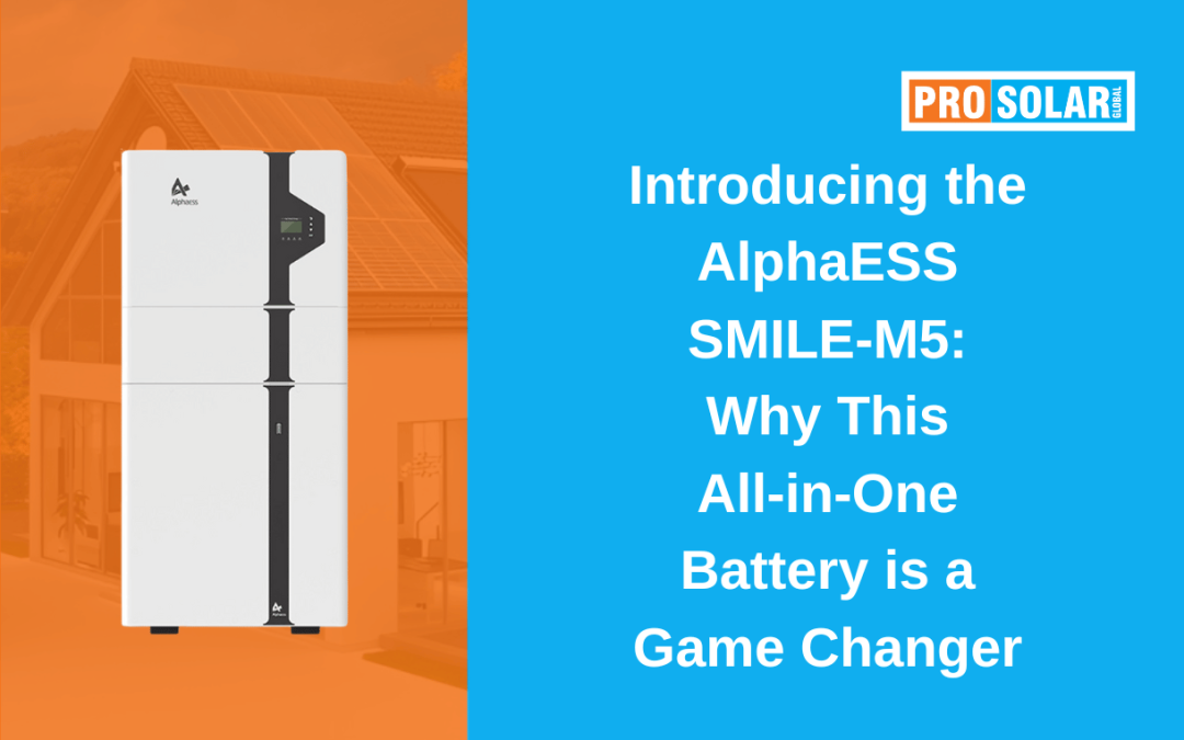 Introducing the AlphaESS SMILE-M5: Why This All-in-One Battery is a Game Changer