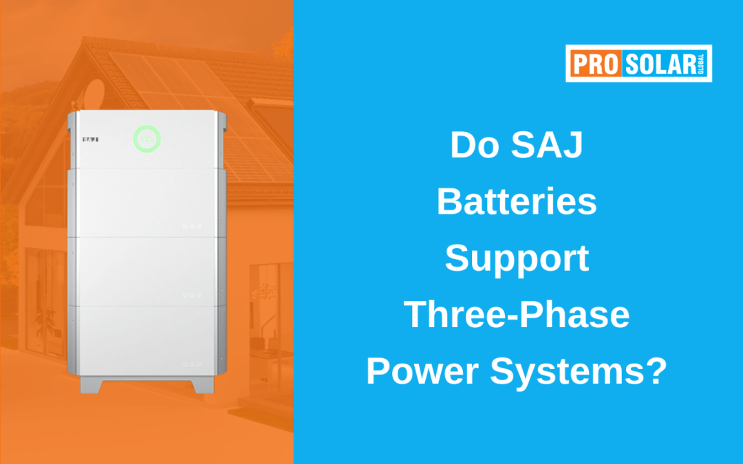 Do SAJ Batteries Support Three-Phase Power Systems?