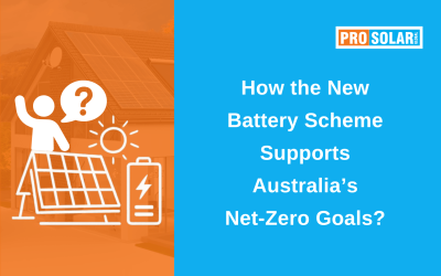 How the New Battery Scheme Supports Australia’s Net-Zero Goals?