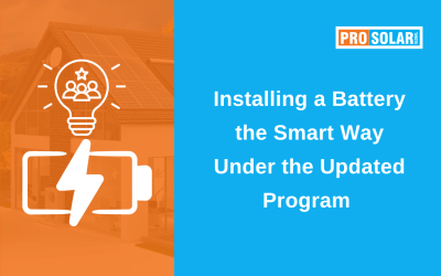 Installing a Battery the Smart Way Under the Updated Program