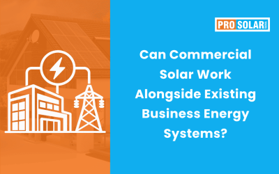 Can Commercial Solar Work Alongside Existing Business Energy Systems?